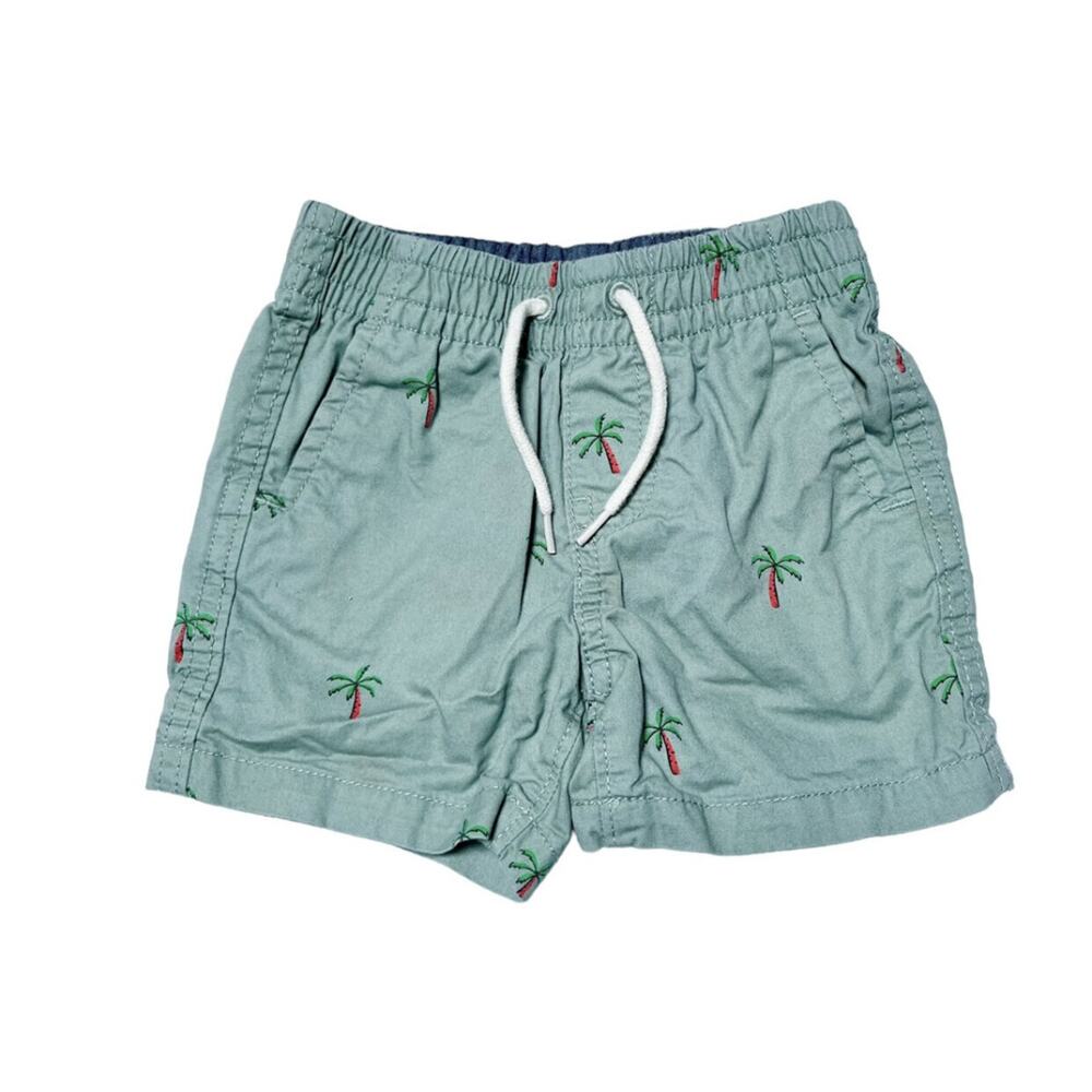 Gap Palm Tree Print Shorts Size 12-18m